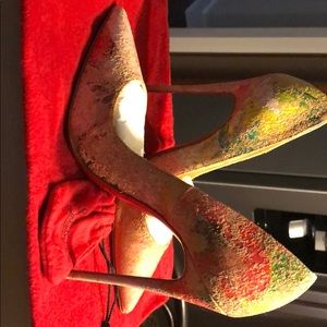 Christian Louboutin Cork Heels